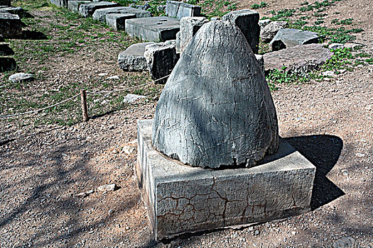 石头,特尔斐城,希腊
