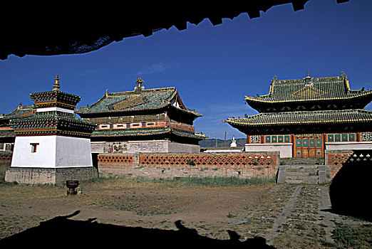 亚洲,蒙古,寺院