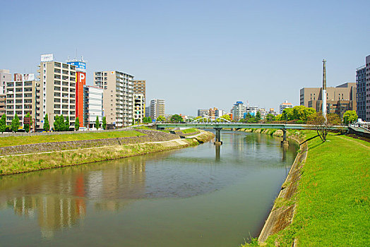 河,熊本,日本