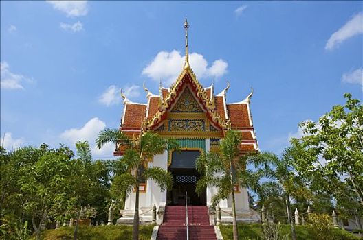 寺院,钳,庙宇,普吉岛,泰国