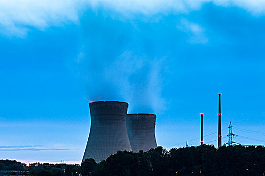 古德海明根,核电站,斯瓦比亚,巴伐利亚,德国,欧洲