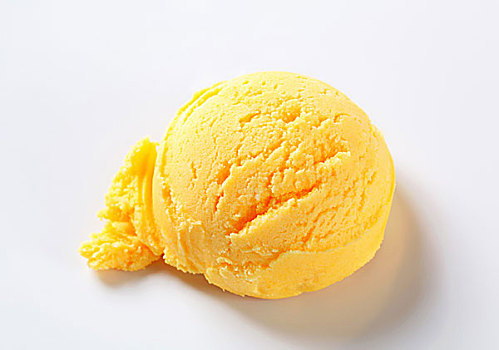 舀具,黄色,果汁冰糕