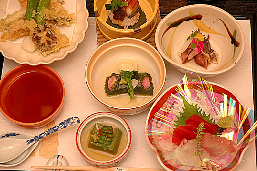 日本,滋贺,酒店,餐饭,餐具