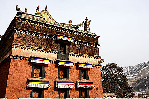 藏传佛教传统文化,寺院建筑