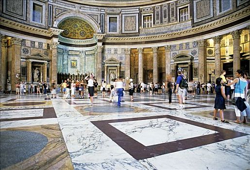 圣坛,室内,祠庙,罗马,拉齐奥,意大利,欧洲