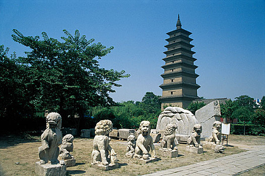 河北石家庄正定县开元寺塔