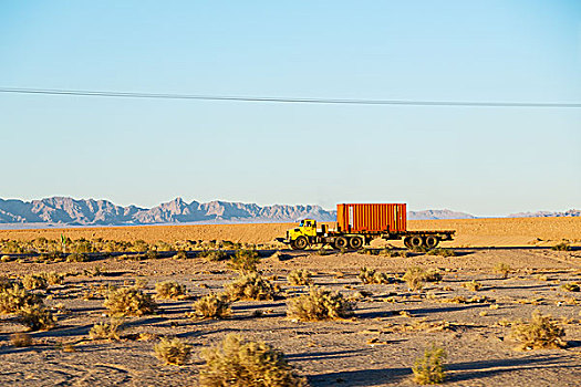 伊朗,模糊,山,风景,窗户,汽车