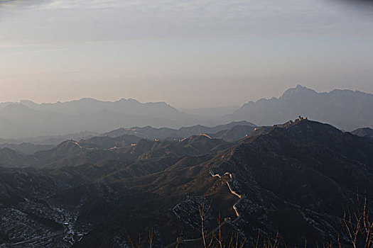 北京司马台长城冬韵