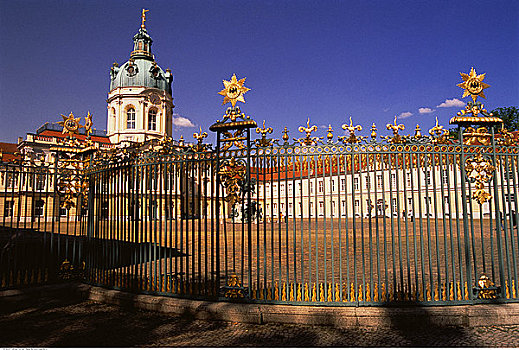 夏洛滕堡宮,大门,柏林,德国