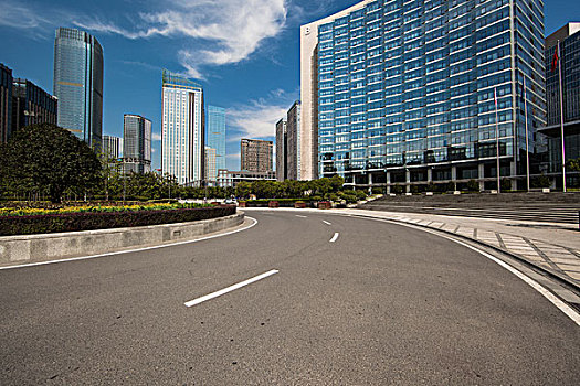 城市建筑与道路