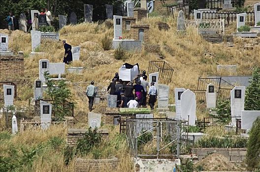 墓地,埋葬,撒马尔罕,世界遗产,乌兹别克斯坦
