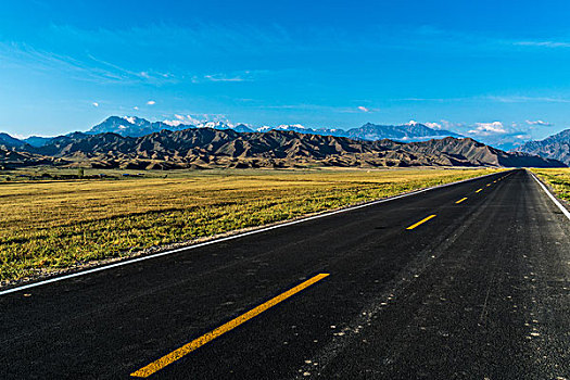 新疆草原公路