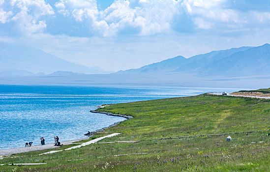 新疆赛里木湖自然风光