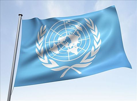 联合国,旗帜