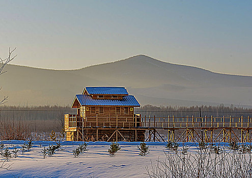 漠河,雪乡