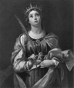 圣凯瑟琳,19世纪,艺术家