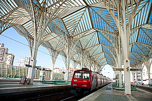 东方,车站,建筑师,里斯本,葡萄牙,欧洲