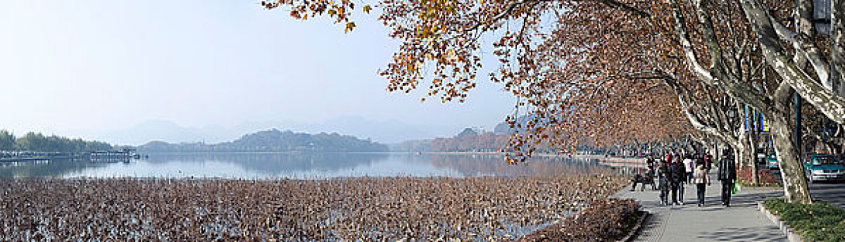 浙江杭州西湖北山寻梦