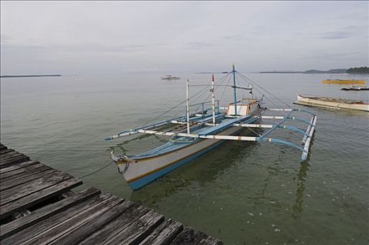 船,岛屿,棉兰老岛,菲律宾
