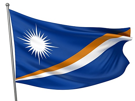 马绍尔群岛,旗帜