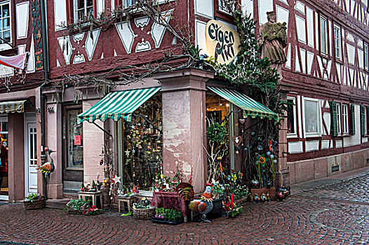 花店,圣诞节,米尔顿堡,德国