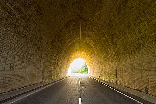 道路,隧道,莱茵兰普法尔茨州,德国