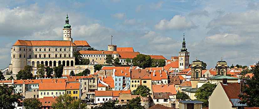 城堡,城市,捷克