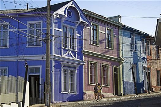 历史建筑,瓦尔帕莱索,智利