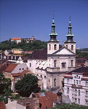 教堂,布尔诺,南摩拉维亚,捷克共和国