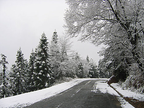 泰宁县雪景