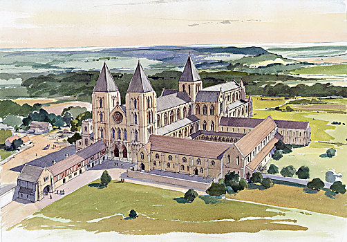 小修道院,克利夫兰,早,15世纪,艺术家,特里,球