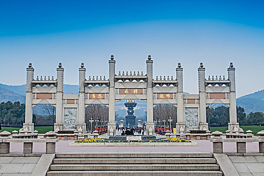 江苏省无锡市灵山梵宫建筑景观