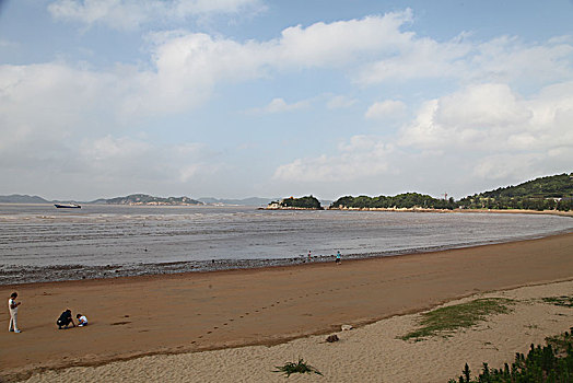 浙江普陀山,绿水青山