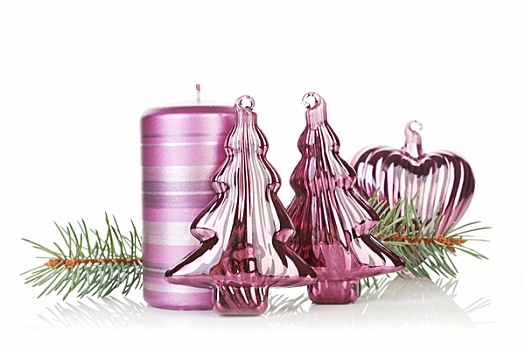 紫色,圣诞装饰