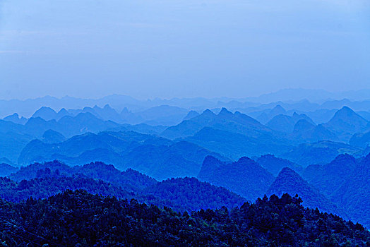 贵州荔波山区