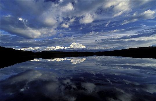 麦金利山,德纳里峰国家公园,阿拉斯加,美国