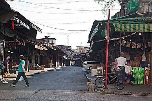 新鲜水果,批发,市场,九龙,香港