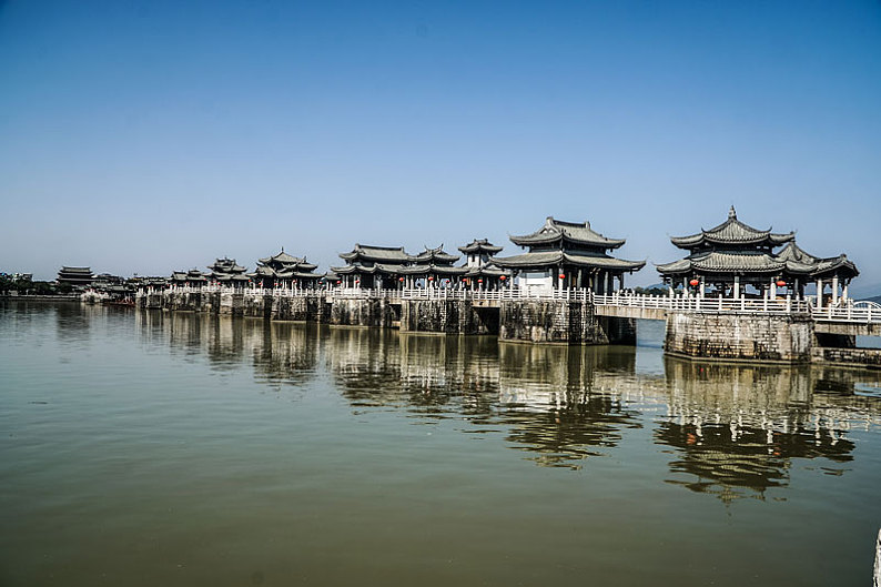 广东_潮州_广济桥_高清图片_全景视觉