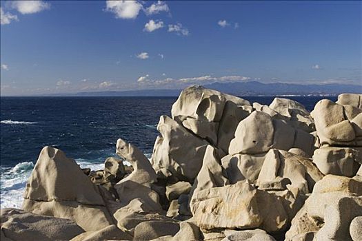 岩石构造,萨丁尼亚,风景,科西嘉岛,意大利