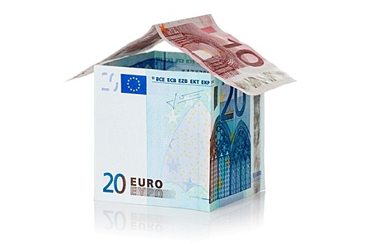 房子,欧元,钱