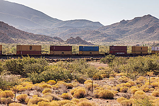 货物,列车,亚利桑那