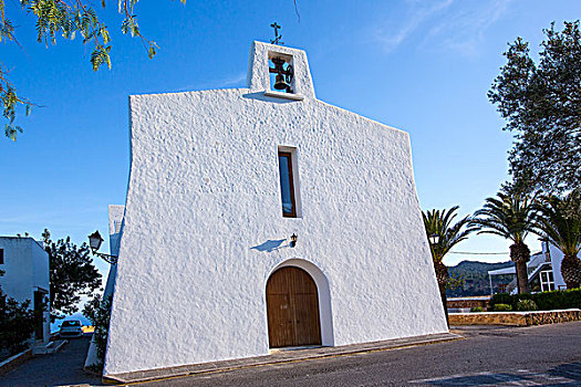 伊比萨岛,教堂,圣荷塞,巴利阿里群岛,西班牙