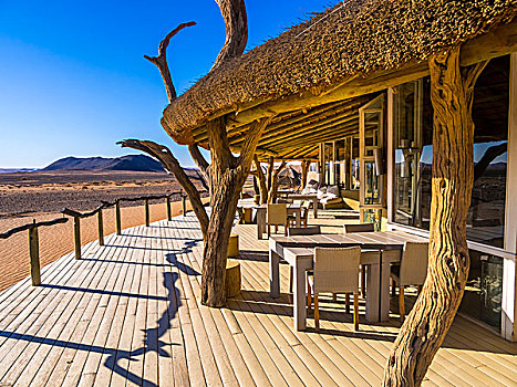 小,住宿,荒野,预订酒店,纳米布沙漠,区域,纳米比亚,非洲