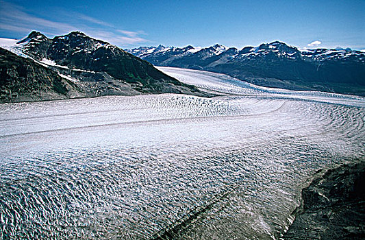 山,冰河,不列颠哥伦比亚省,加拿大
