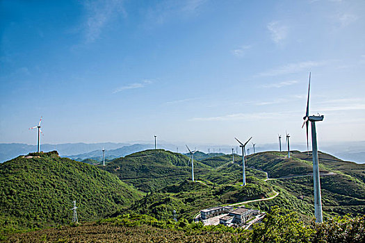 重庆涪陵区和顺镇寺院坪四眼坪风电场