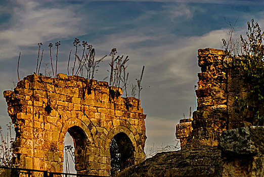 土耳其卡勒伊齐老城残垣