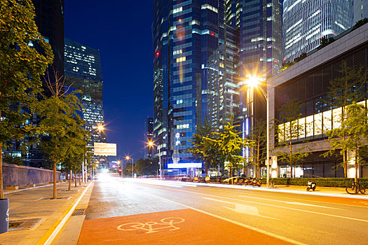 光华路夜景