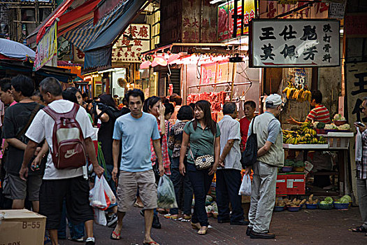 食品市场,九龙,香港