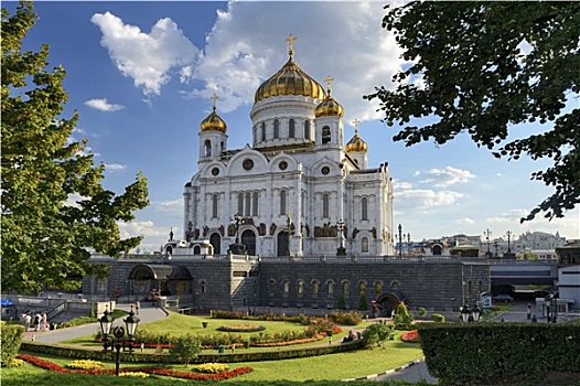 大教堂,耶稣,莫斯科,地标