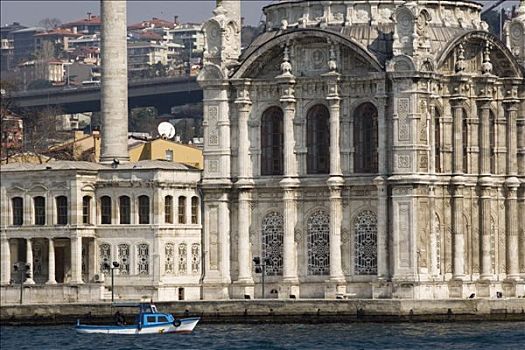 土耳其,伊斯坦布尔,清真寺,博斯普鲁斯海峡,河